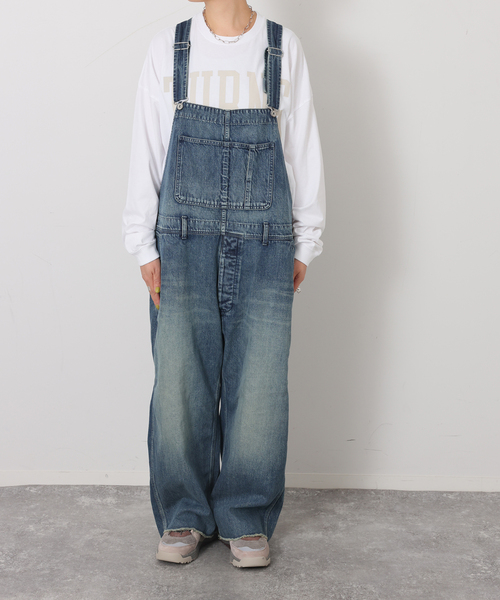 JOURNAL STANDARD LUXE(ジャーナルスタンダード ラックス)の「11OZデニムオーバーオール(サロペット/オーバーオール・レディース・ネイビー・FREE)」の7枚目の写真