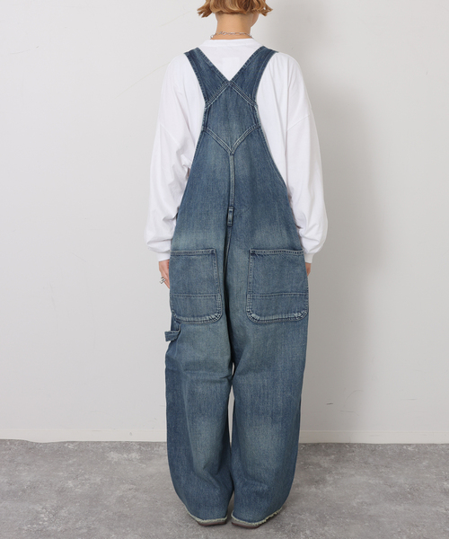JOURNAL STANDARD LUXE(ジャーナルスタンダード ラックス)の「11OZデニムオーバーオール(サロペット/オーバーオール・レディース・ネイビー・FREE)」の9枚目の写真