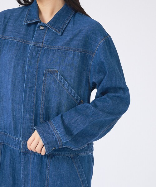 Johnbull（ジョンブル）の「【JOHNBULL/ジョンブル】エンジニアオールインワン/ヴィンテージ風/メンズライク（その他パンツ・レディース・インディゴブルー/ダークネイビー・フリー）」の22枚目の写真