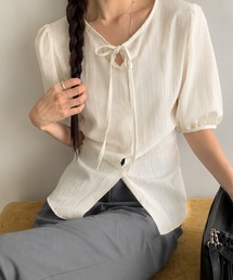 Tie Neck Blouse / タイネックブラウス