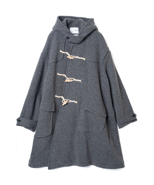 yoshiokubo(ヨシオクボ)の「yoshiokubo ヨシオクボ / CALM TWIST DUFFLE COAT カームツイストダッフルコート / YKF26514(ダッフルコート・メンズ・グレー/ブラック/ブラウン・2/3/1)」の15枚目の写真