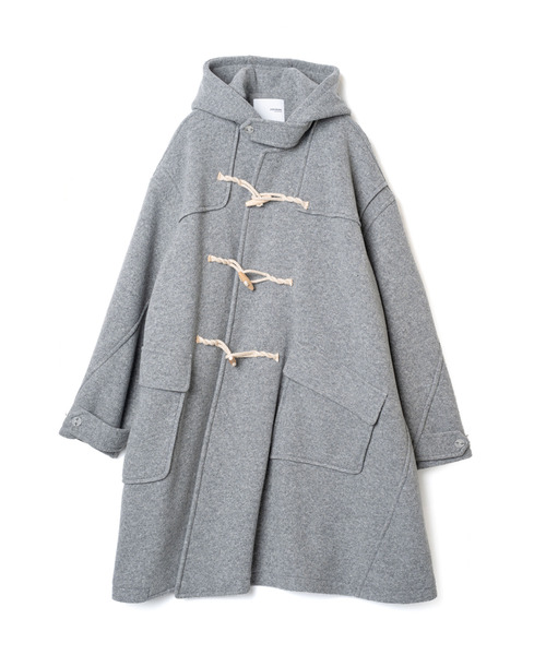 yoshiokubo(ヨシオクボ)の「yoshiokubo ヨシオクボ / CALM TWIST DUFFLE COAT カームツイストダッフルコート / YKF26514(ダッフルコート・メンズ・グレー/ブラック/ブラウン・2/3/1)」の16枚目の写真