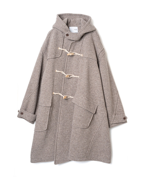 yoshiokubo(ヨシオクボ)の「yoshiokubo ヨシオクボ / CALM TWIST DUFFLE COAT カームツイストダッフルコート / YKF26514(ダッフルコート・メンズ・グレー/ブラック/ブラウン・2/3/1)」の17枚目の写真