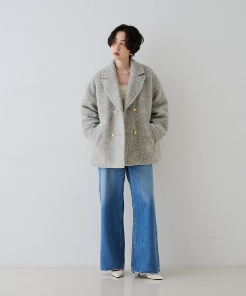 upperhights(アッパーハイツ)の「【upper hights / アッパーハイツ】THE LINA/ザ リナ ワイドストレートデニム(デニムパンツ・レディース・ブルー・23/24/25/22)」の14枚目の写真