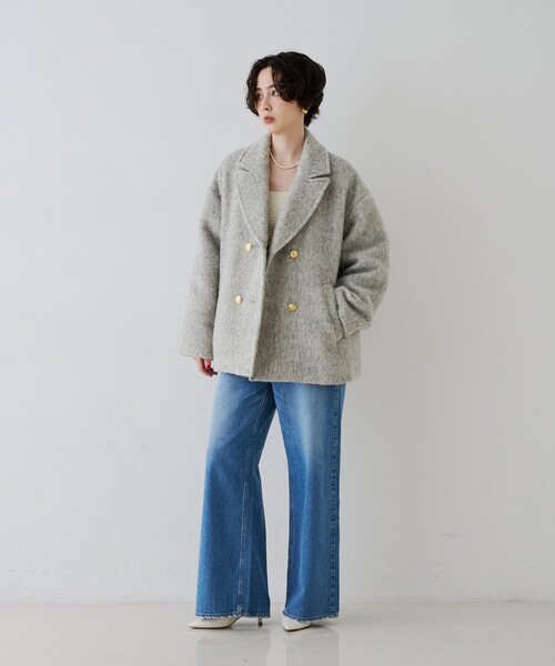 upperhights(アッパーハイツ)の「【upper hights / アッパーハイツ】THE LINA/ザ リナ ワイドストレートデニム(デニムパンツ・レディース・ブルー・23/24/25/22)」の18枚目の写真