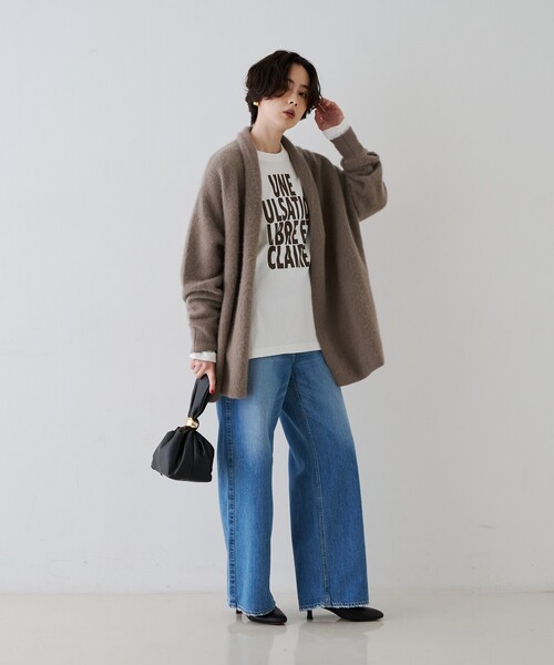 upperhights(アッパーハイツ)の「【upper hights / アッパーハイツ】THE LINA/ザ リナ ワイドストレートデニム(デニムパンツ・レディース・ブルー・23/24/25/22)」の22枚目の写真