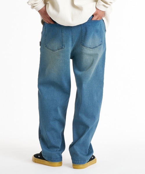 ELEMENT(エレメント)の「ELEMENT メンズ SHOD PANTS BIG デニムパンツ 【2026年秋冬モデル】/エレメントツータックワイドデニム(デニムパンツ・メンズ・ブラック系その他/ブルー系その他・X-LARGE/LARGE/MEDIUM)」の2枚目の写真