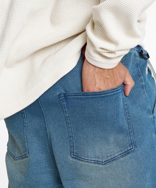 ELEMENT(エレメント)の「ELEMENT メンズ SHOD PANTS BIG デニムパンツ 【2026年秋冬モデル】/エレメントツータックワイドデニム(デニムパンツ・メンズ・ブラック系その他/ブルー系その他・X-LARGE/LARGE/MEDIUM)」の6枚目の写真