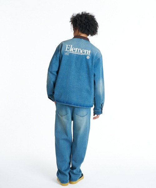 ELEMENT(エレメント)の「ELEMENT メンズ SHOD PANTS BIG デニムパンツ 【2026年秋冬モデル】/エレメントツータックワイドデニム(デニムパンツ・メンズ・ブラック系その他/ブルー系その他・X-LARGE/LARGE/MEDIUM)」の8枚目の写真