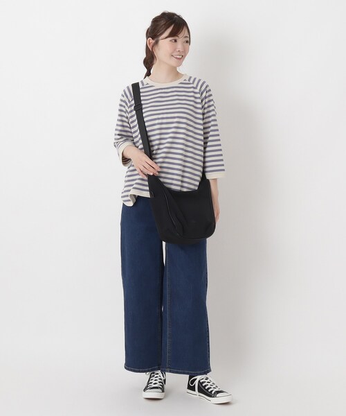 one'sterrace（ワンズテラス）の「anello クリンクルミニショルダー（ショルダーバッグ・レディース・ベージュ系9/グレー系4/ブラック系8・99）」の9枚目の写真