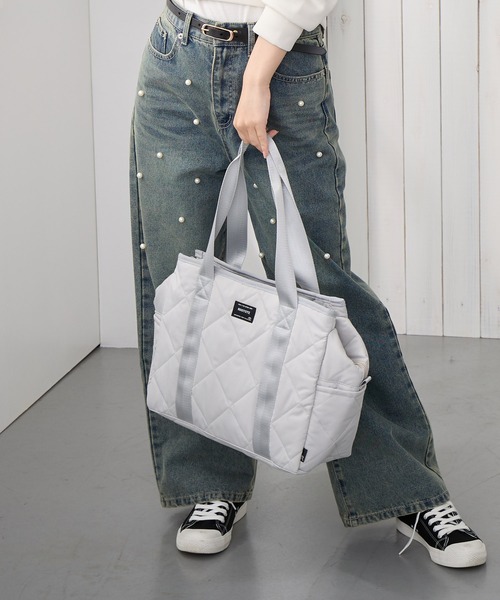 ROOTOTE(ルートート)の「ROOTOTE ルートート SN.グランデ.hacco-A(トートバッグ・レディース・カーキ系/グレー系/ブラック系/ピンク系・FREE)」の7枚目の写真