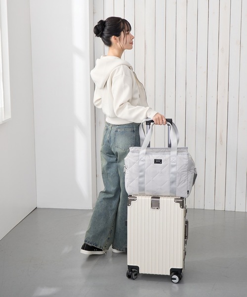 ROOTOTE(ルートート)の「ROOTOTE ルートート SN.グランデ.hacco-A(トートバッグ・レディース・カーキ系/グレー系/ブラック系/ピンク系・FREE)」の10枚目の写真