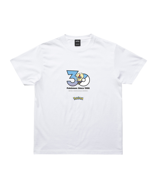 ZOZOSPOT(ゾゾスポット)の「Pokemon 30th Anniversary 1025 T-shirt 「ワシボン」(Tシャツ/カットソー・レディース・ホワイト・SMALL/MEDIUM/LARGE/X-LARGE/XX-LARGE/XXX-LARGE/100cm/110cm/120cm/130cm/140cm/150cm/160cm)」の1枚目の写真