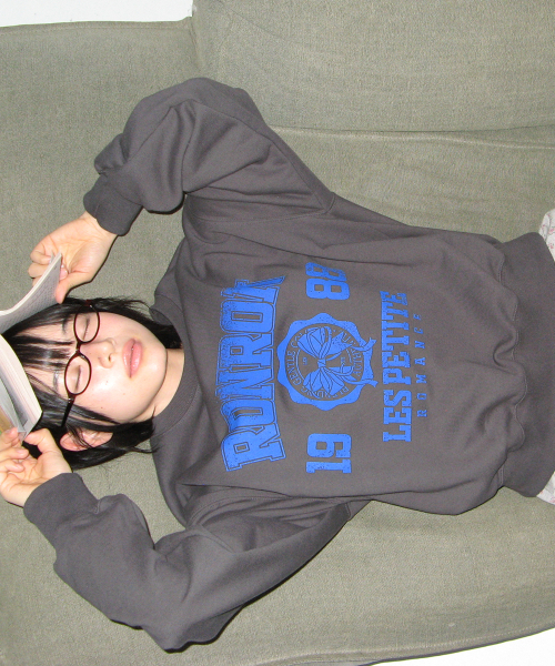 RONRON(ロンロン)の「RR 1988 VINTAGE RIBBON SWEATSHIRT CHARCOAL(スウェット・レディース・その他・FREE)」の5枚目の写真