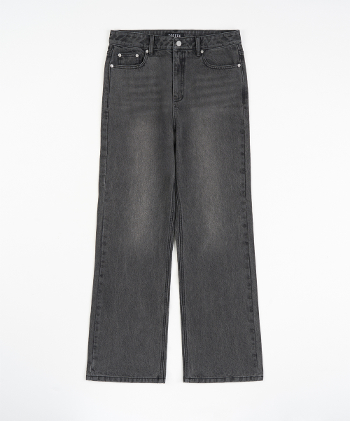 TOFFEE(トフィー)の「セミフレアデニムホットパンツ (BLACK)(デニムパンツ・メンズ・その他・SMALL/MEDIUM/LARGE/X-LARGE)」の2枚目の写真