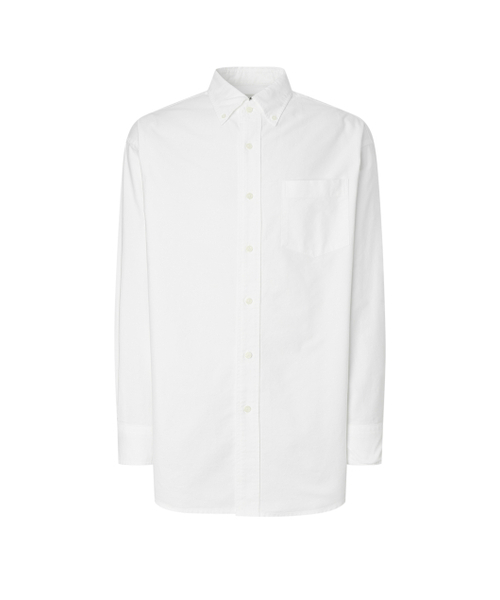 HAZZYS（ ヘジス）の「[HIS]ホワイトオックスフォードシャツ（シャツ/ブラウス・メンズ・その他・SMALL/MEDIUM/LARGE）」の2枚目の写真