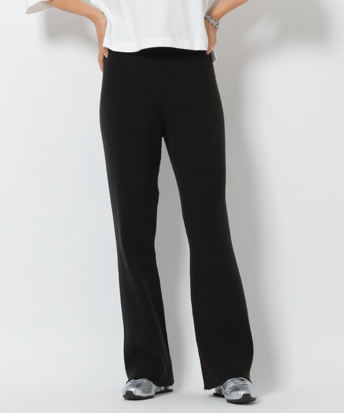 HEREIAM(ヘレイアム)の「【HEREIAM】スリムリブニットパンツ(その他パンツ・レディース・杢グレー/ブラック・SMALL/ST/X-SMALL/MEDIUM)」の9枚目の写真