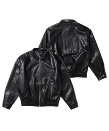【NEW ERA】シンセティックレザー ジャケット / 2カラー