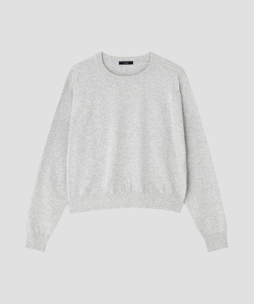 YLEVE（イレーヴ）の「YLEVE / COTTON KNIT PULLOVER（ニット/セーター・レディース・ネイビー/レッド/グレー・1）」の17枚目の写真