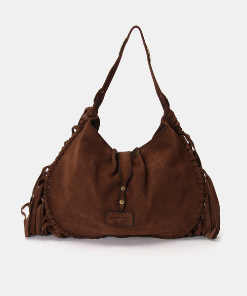 AP STUDIO(エーピーストゥディオ)の「【ALBERTOLUTI/アルベルト ルティ】CONCHO FRINGE BAG(クラッチバッグ・レディース・ブラウン・FREE)」の7枚目の写真