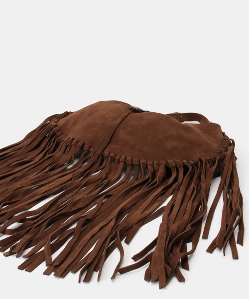 AP STUDIO(エーピーストゥディオ)の「【ALBERTOLUTI/アルベルト ルティ】CONCHO FRINGE BAG(クラッチバッグ・レディース・ブラウン・FREE)」の10枚目の写真