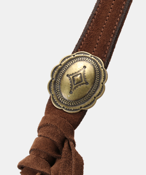 AP STUDIO(エーピーストゥディオ)の「【ALBERTOLUTI/アルベルト ルティ】CONCHO FRINGE BAG(クラッチバッグ・レディース・ブラウン・FREE)」の12枚目の写真