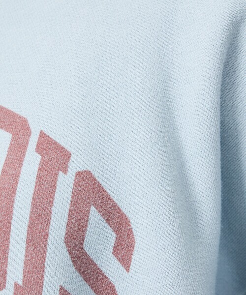 REMI RELIEF(レミレリーフ)の「【REMI RELIEF / レミレリーフ】SP加工 起毛裏毛 クルースウェット / ILLINOS(スウェット・メンズ・アイボリー/サックスブルー・M/L)」の19枚目の写真