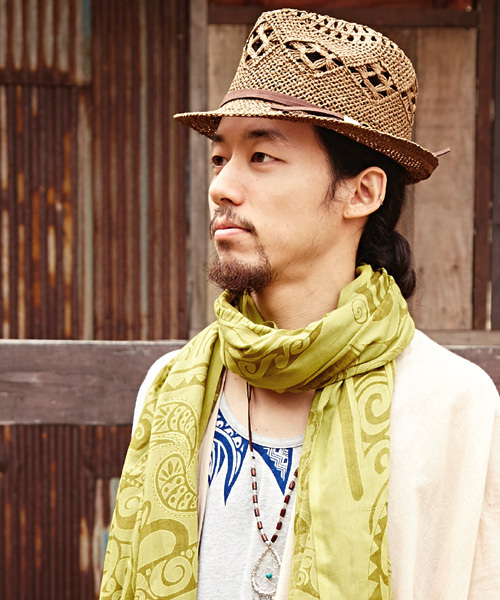 チャイハネ（チャイハネ）の「【チャイハネ】クロッシュ中折れハット（ハット・レディース・ライトブラウン/ダークブラウン・FREE）」の4枚目の写真