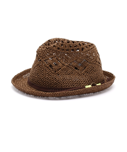 チャイハネ（チャイハネ）の「【チャイハネ】クロッシュ中折れハット（ハット・レディース・ライトブラウン/ダークブラウン・FREE）」の7枚目の写真