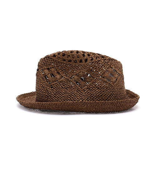 チャイハネ（チャイハネ）の「【チャイハネ】クロッシュ中折れハット（ハット・レディース・ライトブラウン/ダークブラウン・FREE）」の8枚目の写真