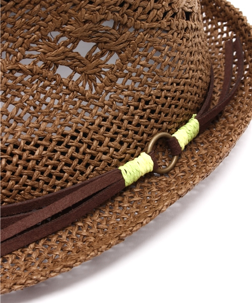 チャイハネ（チャイハネ）の「【チャイハネ】クロッシュ中折れハット（ハット・レディース・ライトブラウン/ダークブラウン・FREE）」の10枚目の写真