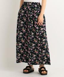 RAY CASSIN | レーヨン花柄スカーチョ(その他パンツ)