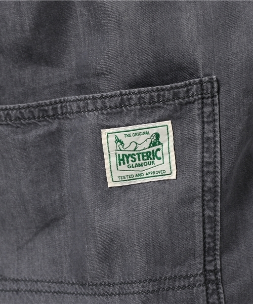 HYSTERIC GLAMOUR(ヒステリックグラマー)の「ニット×デニム BIGプルオーバー(ニット/セーター・レディース・インディゴブルー/トップグレー・FREE)」の9枚目の写真