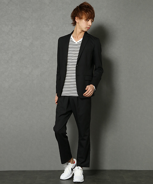 VENCEEXCHANGE（ヴァンスエクスチェンジ）の「TRワイドパンツ（その他パンツ・メンズ・ブラック/グレー・L/M/LARGE/MEDIUM）」の3枚目の写真