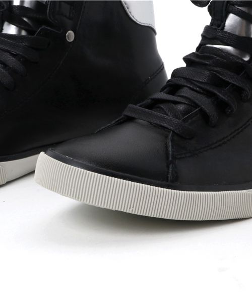 DIESEL（ディーゼル）の「Y01160P1241（スニーカー・レディース・ブラック/ホワイト・38/35/39/37/36）」の6枚目の写真