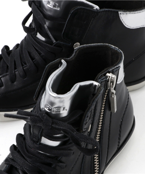 DIESEL（ディーゼル）の「Y01160P1241（スニーカー・レディース・ブラック/ホワイト・38/35/39/37/36）」の7枚目の写真