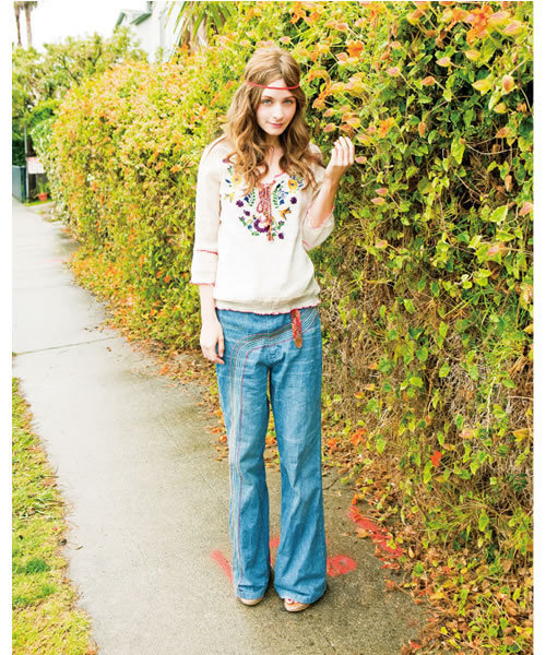 CIAOPANIC（チャオパニック）の「amina×ciaopanic　ベルトップス（シャツ/ブラウス・レディース・オフホワイト/ブラック/ライトグリーン・FREE）」の13枚目の写真