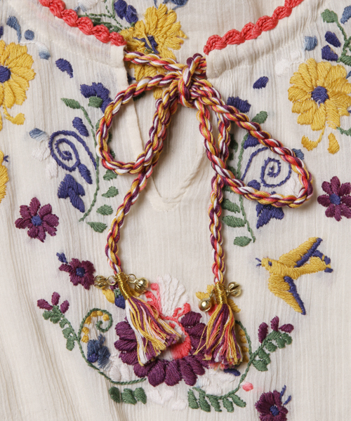 CIAOPANIC（チャオパニック）の「amina×ciaopanic　ベルトップス（シャツ/ブラウス・レディース・オフホワイト/ブラック/ライトグリーン・FREE）」の10枚目の写真