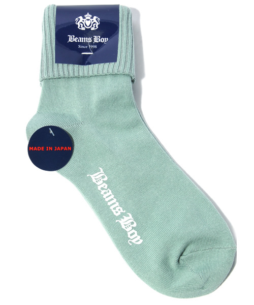 BEAMS BOY(ビームスボーイ)の「△BEAMS BOY / 折返し ソックス(ソックス/靴下・レディース・ナチュラル/ライトブラウン/レッド/イエロー系その他/サックスブルー/ネイビー/ピンク/オリーブ/ライトブルー・ONE SIZE)」の6枚目の写真