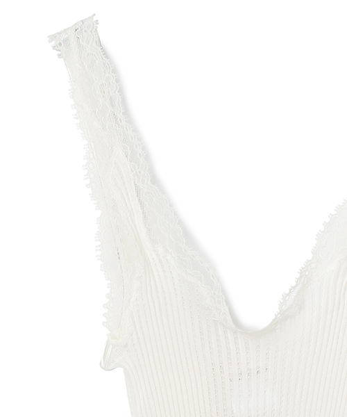 Zimmerli(ヅィメリー)の「ZIMMERLI タンクトップ(タンクトップ・レディース・アイボリー・SMALL)」の7枚目の写真