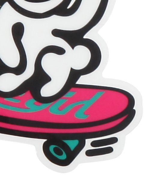 X-girl（エックスガール）の「BUNNY SKATE STICKER（ステッカー/テープ