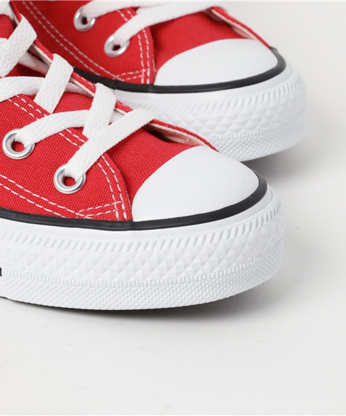 CONVERSE（コンバース）の「CONVERSE コンバース オール スター ハイ / ALL STAR HI 32060182（スニーカー・レディース・レッド・22.0cm/25.5cm/24.5cm/22.5cm/26.5cm/23.5cm/23.0cm/25.0cm/26.0cm/24.0cm/27.0cm/27.5cm/28.0cm）」の4枚目の写真