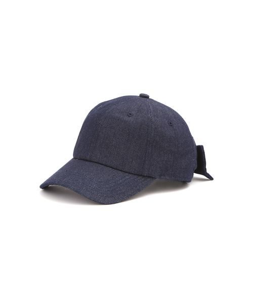 FREE'S MART（フリーズマート）の「◆バックリボンキャップ（キャップ・レディース・ベージュ/ネイビー/ブルー系その他・ﾌﾘ-）」の12枚目の写真