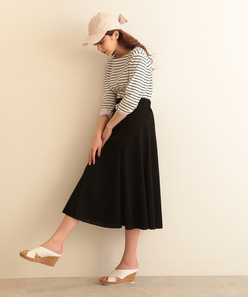 FREE'S MART（フリーズマート）の「◆バックリボンキャップ（キャップ・レディース・ベージュ/ネイビー/ブルー系その他・ﾌﾘ-）」の10枚目の写真