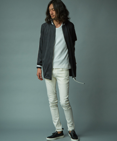 5351 POUR LES HOMMES(ゴーサンゴーイチプールオム)の「フィブリルキュプラトラックコート(ブルゾン・メンズ・ブラック・46/48)」の14枚目の写真