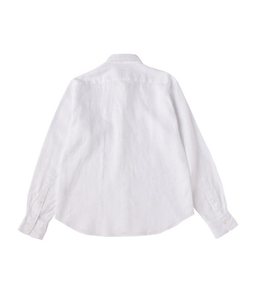 UNITED ARROWS（ユナイテッドアローズ）の「UASB リネン ソリッド セミワイド（シャツ/ブラウス・メンズ・ロイヤルブルー/ブラック/ホワイト/グレー・XL/M/S/XS/L）」の20枚目の写真