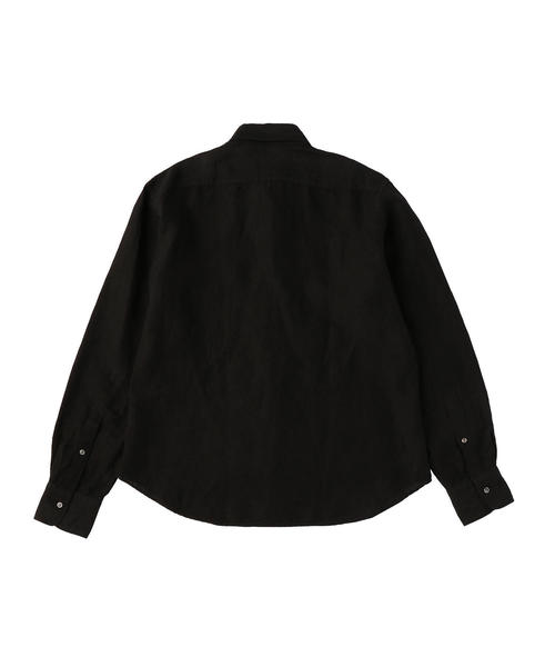 UNITED ARROWS（ユナイテッドアローズ）の「UASB リネン ソリッド セミワイド（シャツ/ブラウス・メンズ・ロイヤルブルー/ブラック/ホワイト/グレー・XL/M/S/XS/L）」の17枚目の写真