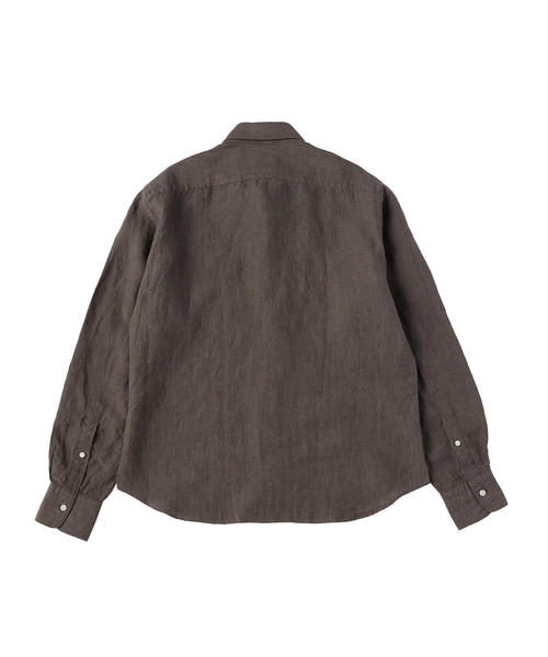 UNITED ARROWS（ユナイテッドアローズ）の「UASB リネン ソリッド セミワイド（シャツ/ブラウス・メンズ・ロイヤルブルー/ブラック/ホワイト/グレー・XL/M/S/XS/L）」の14枚目の写真