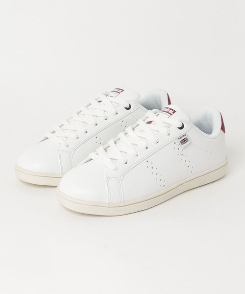 Admiral(アドミラル)の「Admiral/アドミラル CAMBRIDGE/ケンブリッジ(スニーカー・メンズ・ホワイト/ホワイト×レッド/ホワイト系その他・24cm/27cm/25cm/26cm/28cm/23cm)」の3枚目の写真