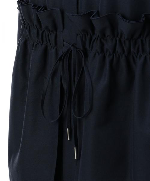 Drawer（ドゥロワー）の「Drawer ノーカラー ギャザードレス